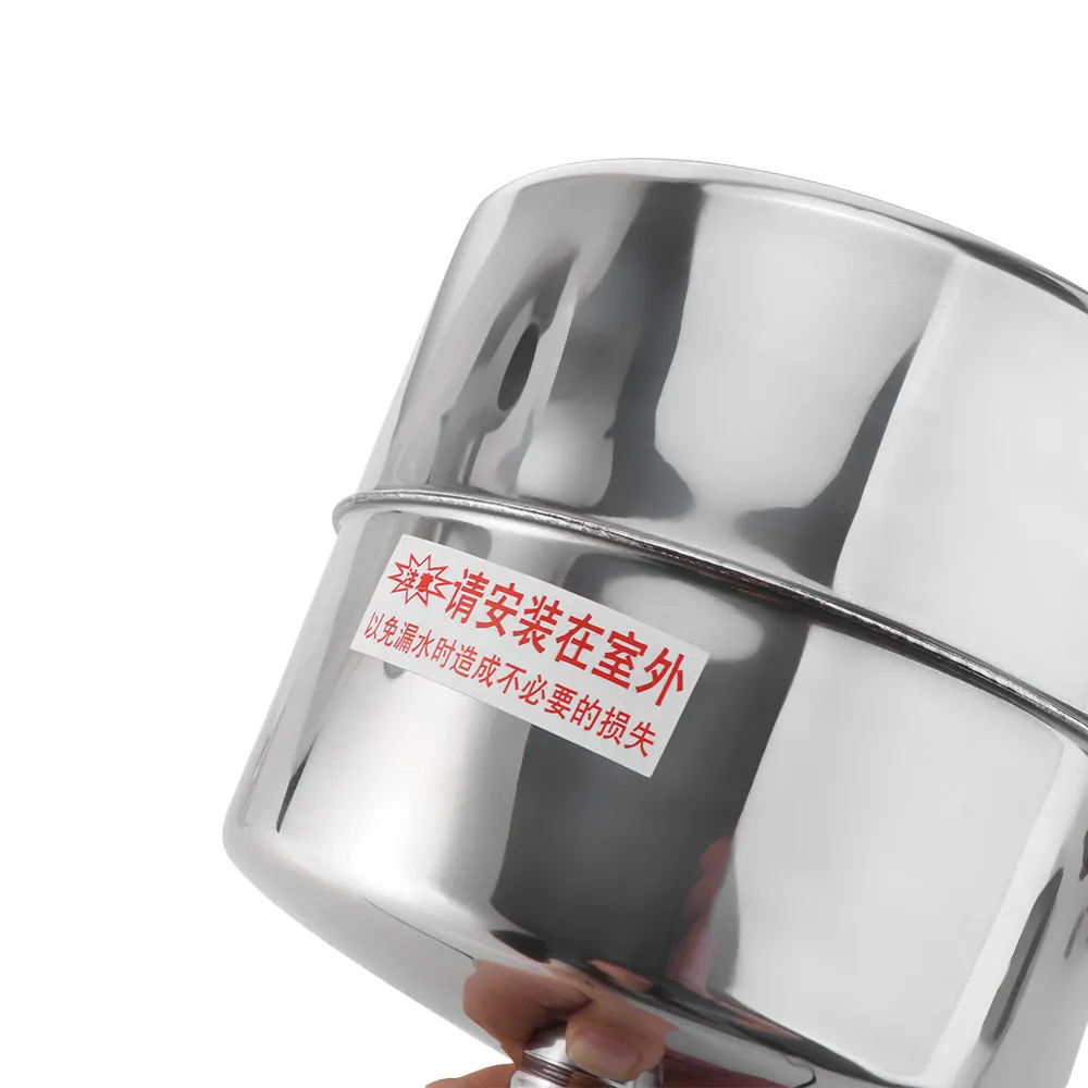 Stainless Steel Water Pump Pressure Tank Male Thread Leakage Free Pump Pressure Control Tank Widely Use Easy To Install
Stainless Steel Water Pump Pressure Tank Male Thread Leakage Free Pump Pressure Control Tank Widely Use Easy To Install