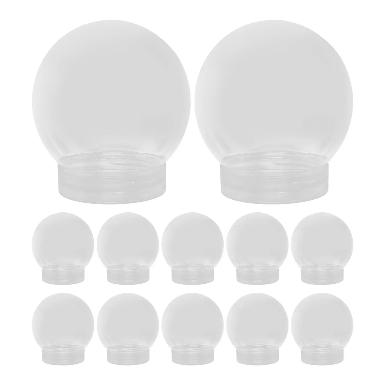 12 Pcs Candy Bottle DIY Snow Globes Fillable Mini Kits Containers Miniature with Base Bulk
12 Pcs Candy Bottle DIY Snow Globes Fillable Mini Kits Containers Miniature with Base Bulk