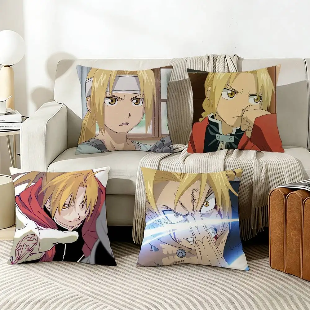 F-Fullmetal Anime A-Alchemist Various Sizes Square Pillow Case For Car Home Bedchamber Decor
F-Fullmetal Anime A-Alchemist Various Sizes Square Pillow Case For Car Home Bedchamber Decor