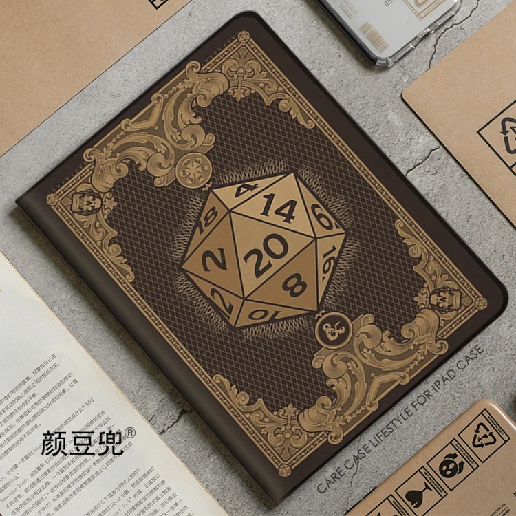 THE D20 ICOSAHEDRON Game For iPad Air 3 4 5 10.9 Mini 3 5 6 For Pro 12.9 11 inch Luxury Silicone For iPad 10th Protective Shell
THE D20 ICOSAHEDRON Game For iPad Air 3 4 5 10.9 Mini 3 5 6 For Pro 12.9 11 inch Luxury Silicone For iPad 10th Protective Shell
