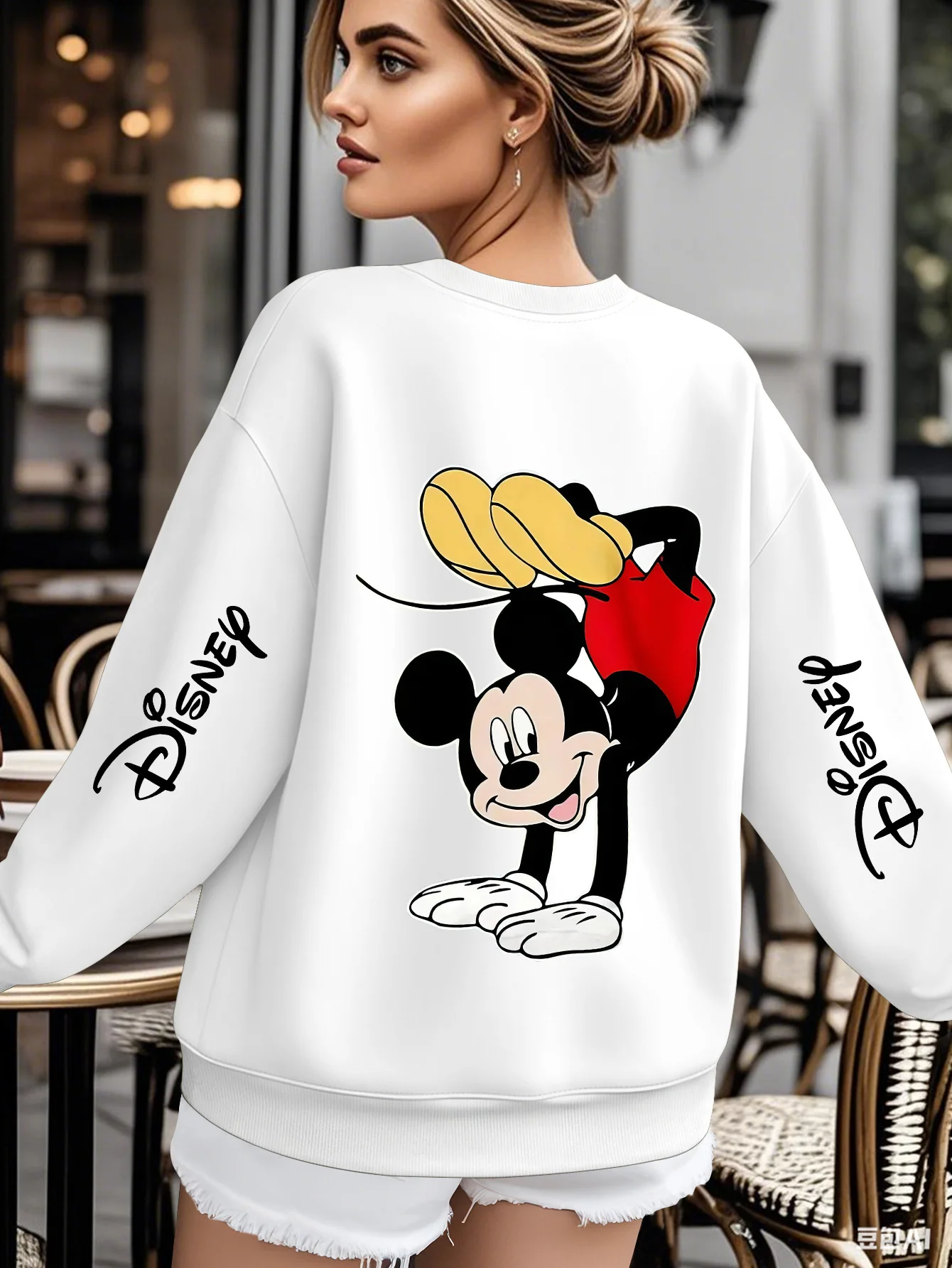 Disney Women's Mickey Mouse Pattern Sweatshirt Spring and Autumn Fleece Sweatshirt Everyday Outdoors for Any Occasion
Disney Women's Mickey Mouse Pattern Sweatshirt Spring and Autumn Fleece Sweatshirt Everyday Outdoors for Any Occasion