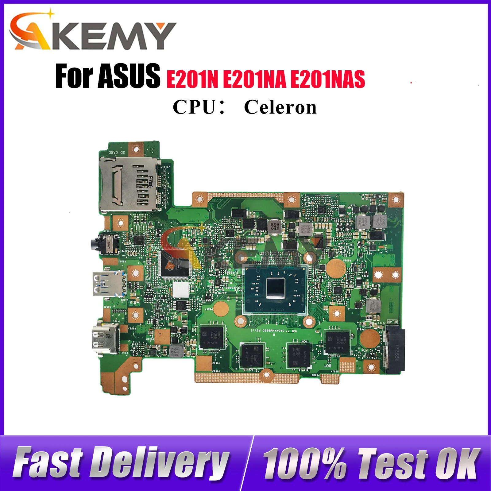 Материнская плата для ноутбука E201NA для ASUS EeeBook E201N E201NAS E201NA, материнская плата для ноутбука с процессором Celeron, 100% тестирование, ОК, быстрая доставка
Материнская плата для ноутбука E201NA для ASUS EeeBook E201N E201NAS E201NA, материнская плата для ноутбука с процессором Celeron, 100% тестирование, ОК, быстрая доставка