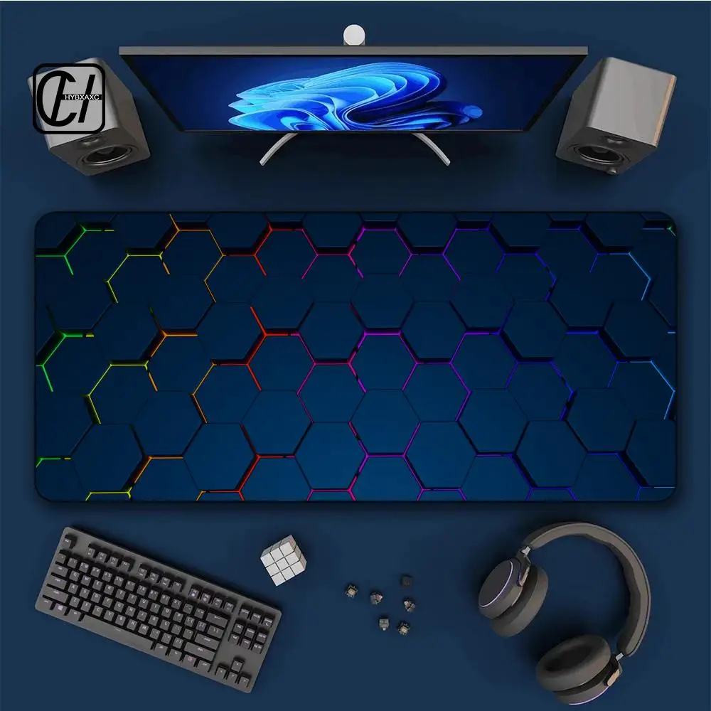 Geometric Large Mouse Pad 100x50cm Big Computer HYBXXC Hexagon Mouse Pad Big Keyboard Mat Gamer Mouse Pads Non-Slip Desk Mats
Geometric Large Mouse Pad 100x50cm Big Computer HYBXXC Hexagon Mouse Pad Big Keyboard Mat Gamer Mouse Pads Non-Slip Desk Mats