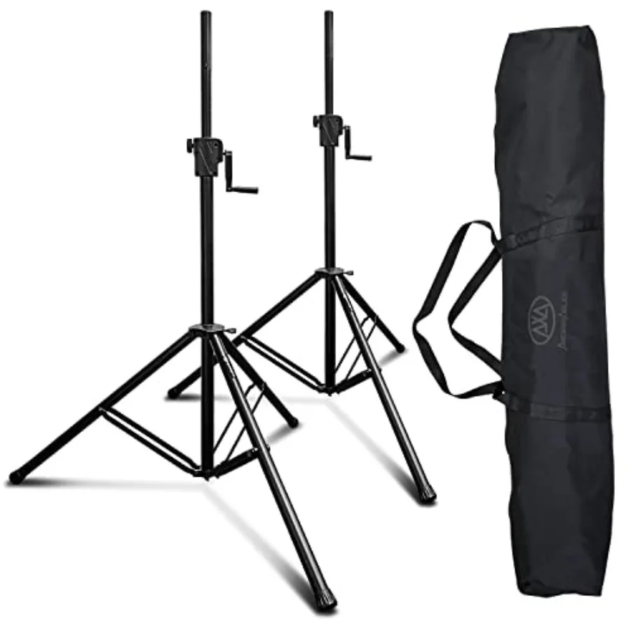 AxcessAbles Heavy-Duty DJ s with Carry Bag 175LB Load Cacity Up Light and s Stage Lighting Tripods 2 ck
AxcessAbles Heavy-Duty DJ s with Carry Bag 175LB Load Cacity Up Light and s Stage Lighting Tripods 2 ck