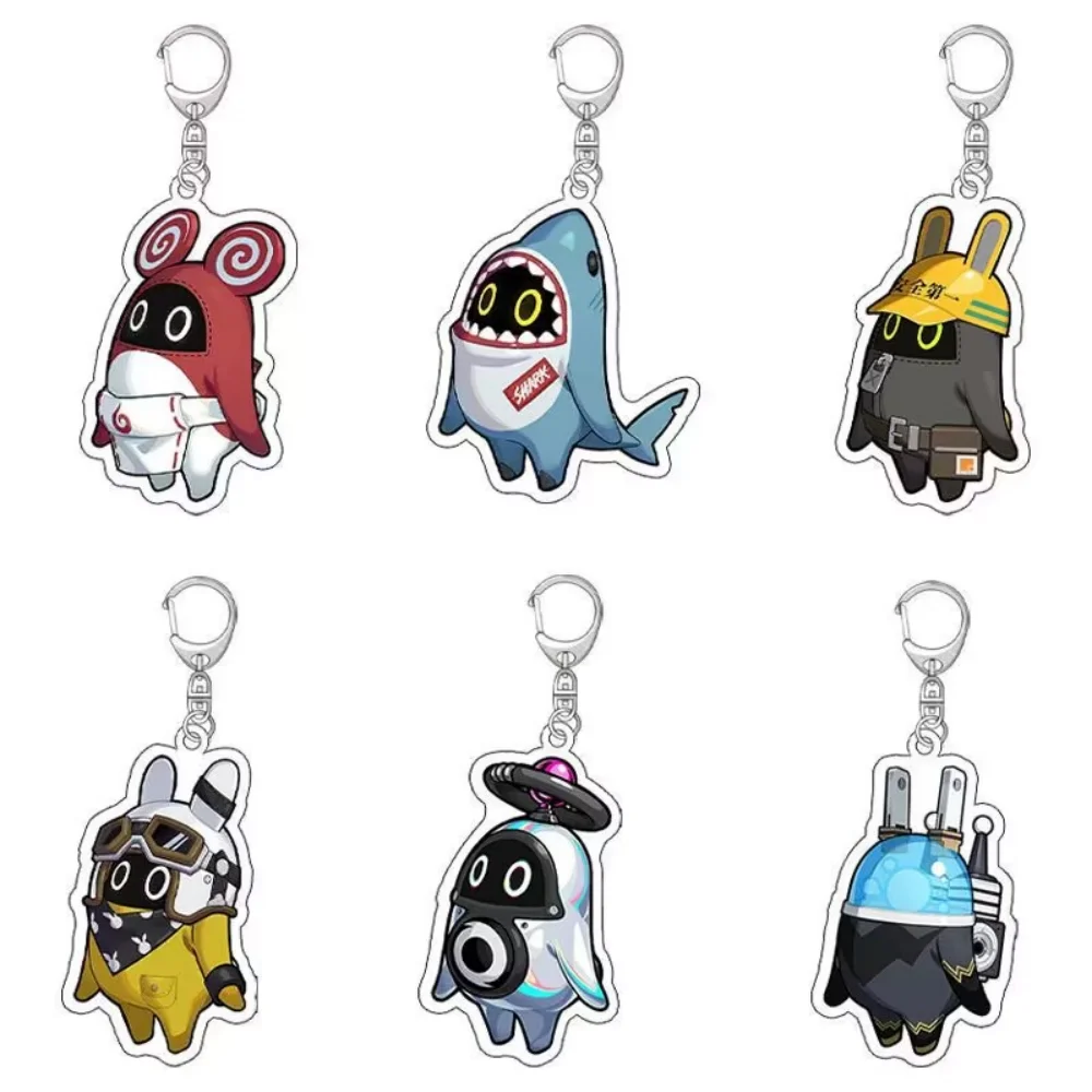 New Cute Bangboo Keychain Cartoon Anime Acrylic Pendant Zenless Zone Zero Key Ring Game Peripheral Backpack Jewelry Badge Gift 
New Cute Bangboo Keychain Cartoon Anime Acrylic Pendant Zenless Zone Zero Key Ring Game Peripheral Backpack Jewelry Badge Gift