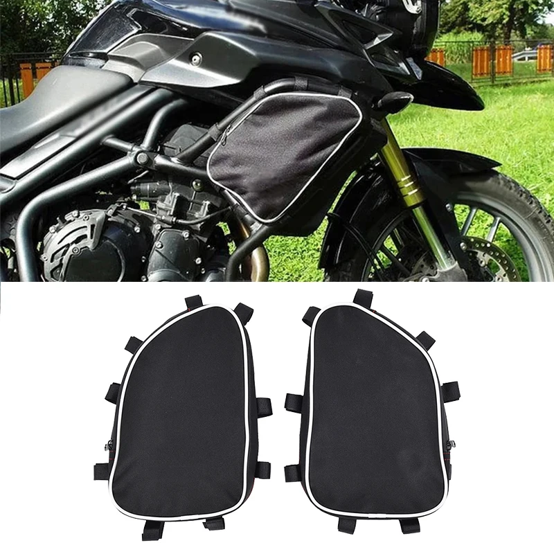 Motorcycle Frame Crash Bar Bags Waterproof Side Tool Storage Bags For Tiger 800 TIGER 800 Motorcycle Accessories
Motorcycle Frame Crash Bar Bags Waterproof Side Tool Storage Bags For Tiger 800 TIGER 800 Motorcycle Accessories