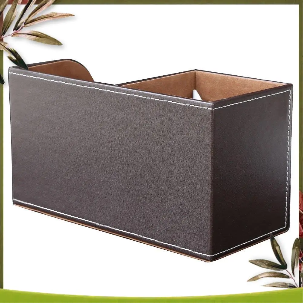 New-1Pcs PU Leather Multi-Function Desk Stationery Organizer Storage Box Pen/Pencil,Cell Phone, Business Name Cards Remote Contr
New-1Pcs PU Leather Multi-Function Desk Stationery Organizer Storage Box Pen/Pencil,Cell Phone, Business Name Cards Remote Contr