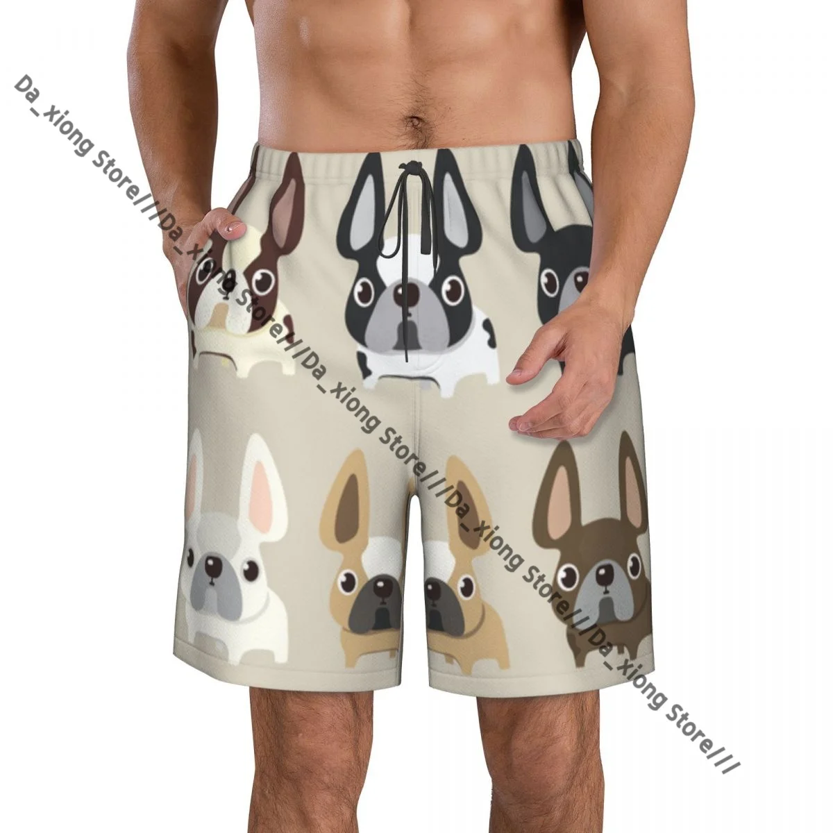 Man Swimwear French Bulldog Design Swim Shorts Trunks Beach Board Shorts Swimming Swimsuits
Man Swimwear French Bulldog Design Swim Shorts Trunks Beach Board Shorts Swimming Swimsuits
