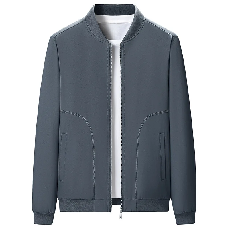 2023 Men's Autumn New Fashion Baseball Collar Thin Jacket Casual Business All-Match Jacket
2023 Men's Autumn New Fashion Baseball Collar Thin Jacket Casual Business All-Match Jacket