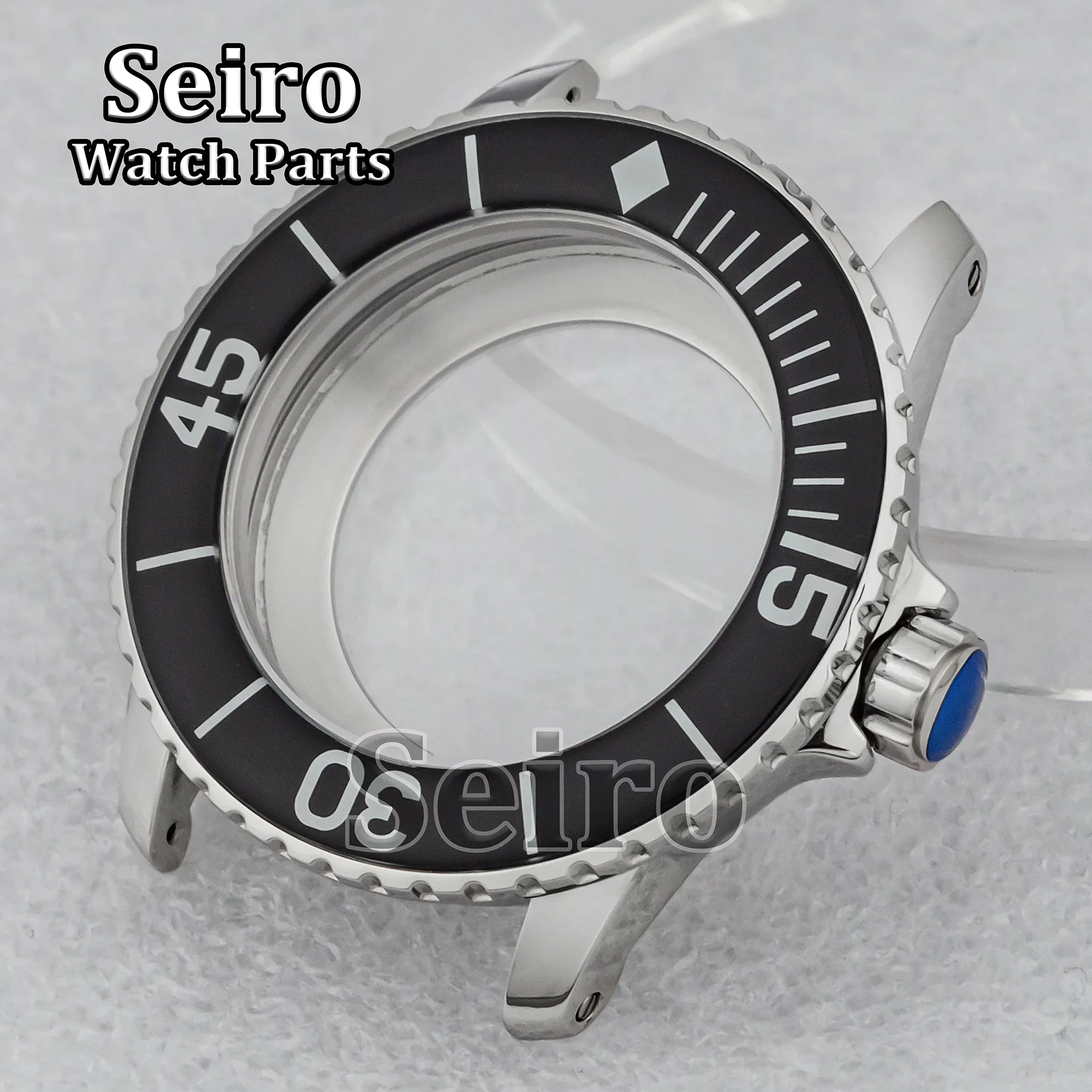 45mm NH35 Watch Case Dial Hands Stainless Steel 10Bar Waterproof For 50 Fathoms NH34/NH35/NH36/NH38 Movement Watch Accessories
45mm NH35 Watch Case Dial Hands Stainless Steel 10Bar Waterproof For 50 Fathoms NH34/NH35/NH36/NH38 Movement Watch Accessories