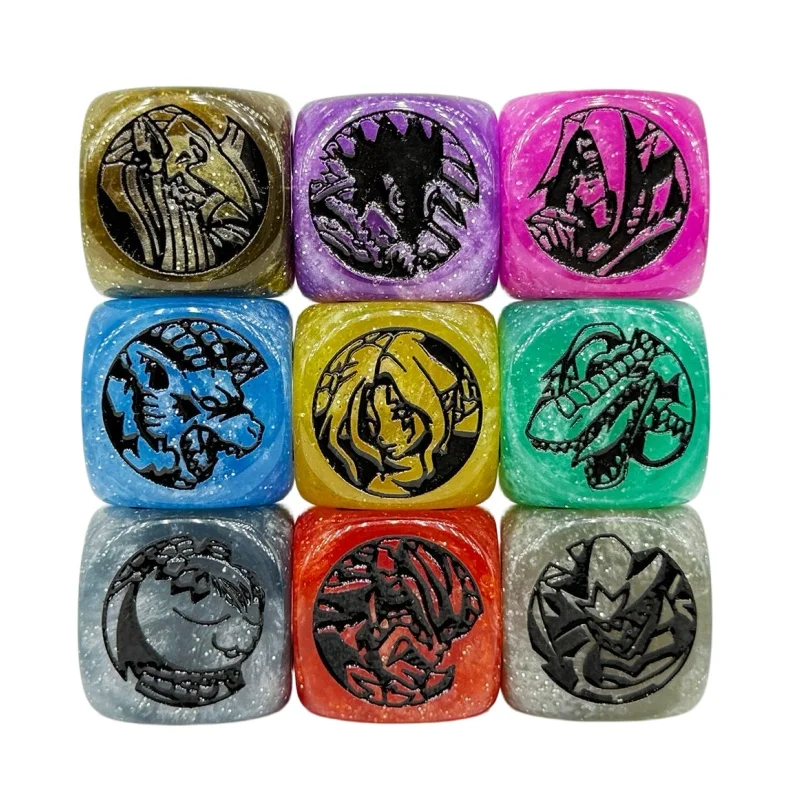 New Digimon Seven Great Demon Lords Board Game Plastic Dice Beelzebumon Lilithmon Barbatos DTCG Trading Card Game Indicator Dice
New Digimon Seven Great Demon Lords Board Game Plastic Dice Beelzebumon Lilithmon Barbatos DTCG Trading Card Game Indicator Dice