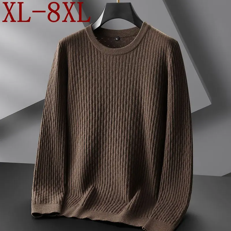 Новинка Осень-зима 2023, высококлассный свитер 8XL, 7XL, 6XL, мужские толстые теплые свитера, Термальный роскошный шерстяной пуловер, мужская одежда
Новинка Осень-зима 2023, высококлассный свитер 8XL, 7XL, 6XL, мужские толстые теплые свитера, Термальный роскошный шерстяной пуловер, мужская одежда