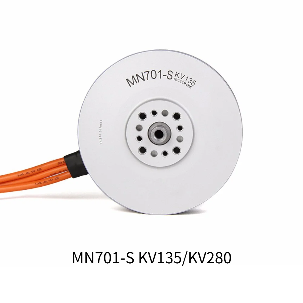 LIGPOWER MN701-S KV135/KV280 Waterproof UAV Motor with 9.7kg Max Thrust 2PCS/SET Brushless Motor For Multirotor Drone UAV
LIGPOWER MN701-S KV135/KV280 Waterproof UAV Motor with 9.7kg Max Thrust 2PCS/SET Brushless Motor For Multirotor Drone UAV