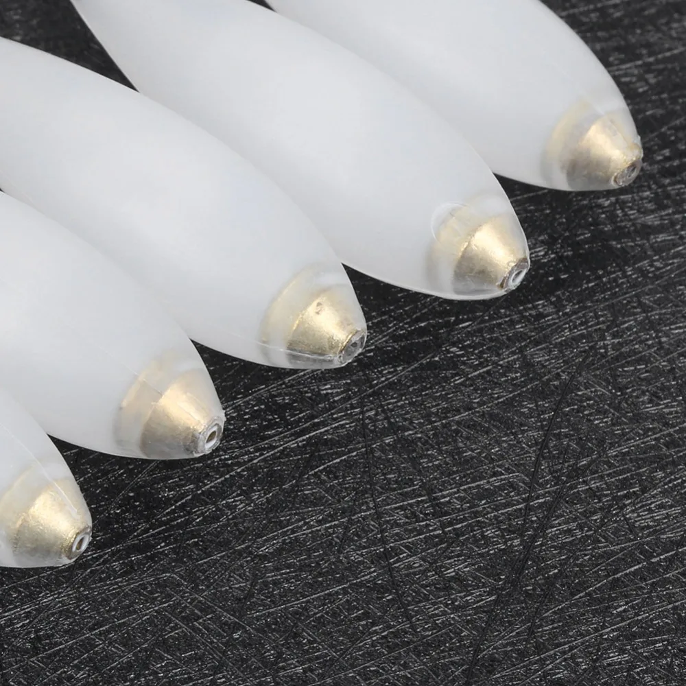 5PCS Durable Slow Sinking Fishing Floats Lightweight Multiplesizes Sinking Float White Gold Fishing Bobber Freshwater Fishing
5PCS Durable Slow Sinking Fishing Floats Lightweight Multiplesizes Sinking Float White Gold Fishing Bobber Freshwater Fishing
