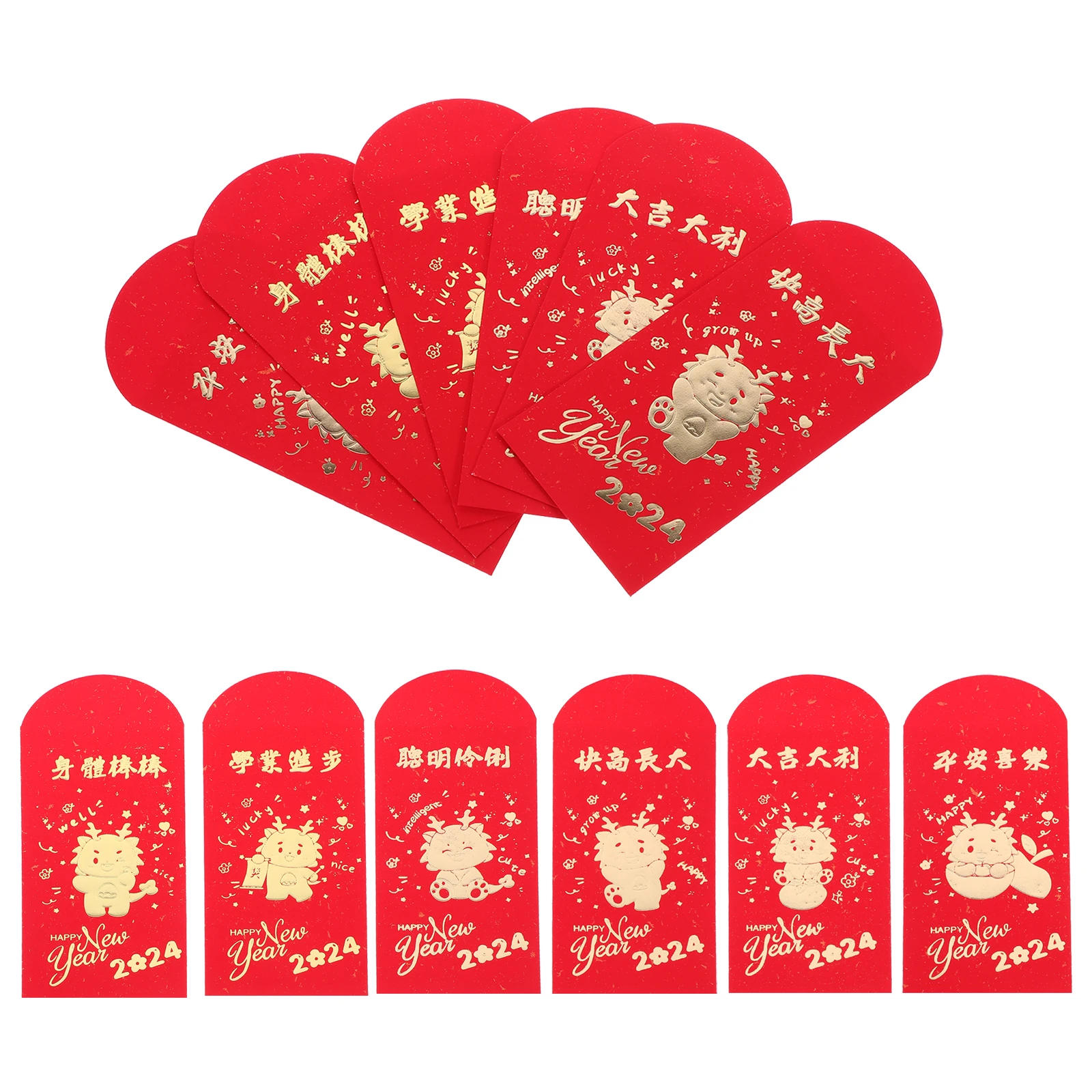 18 Pcs Red Envelope Bag Festive Envelopes Chinese Money for Cash Paper Festival Gift
18 Pcs Red Envelope Bag Festive Envelopes Chinese Money for Cash Paper Festival Gift