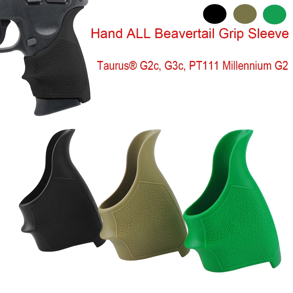 Тактическая резиновая ручка ALL Beavertail Grip Sleeve Taurus ® Чехлы для аксессуаров для охотничьего ружья G2c, G3c, PT111 Millennium G2
Тактическая резиновая ручка ALL Beavertail Grip Sleeve Taurus ® Чехлы для аксессуаров для охотничьего ружья G2c, G3c, PT111 Millennium G2