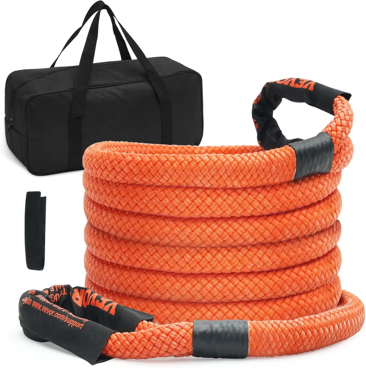 Heavy-Duty 1" x 20' Kinetic Recovery Tow Rope, 38,000 lbs Capacity, High Elasticity for Off-Road Vehicles like Jeep, Truck, ATV
Heavy-Duty 1" x 20' Kinetic Recovery Tow Rope, 38,000 lbs Capacity, High Elasticity for Off-Road Vehicles like Jeep, Truck, ATV