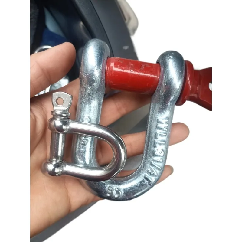 Boat Rigging D Shackle M38 Marine Grade Stainless Steel Screw Pin Lifting Shackle
Boat Rigging D Shackle M38 Marine Grade Stainless Steel Screw Pin Lifting Shackle