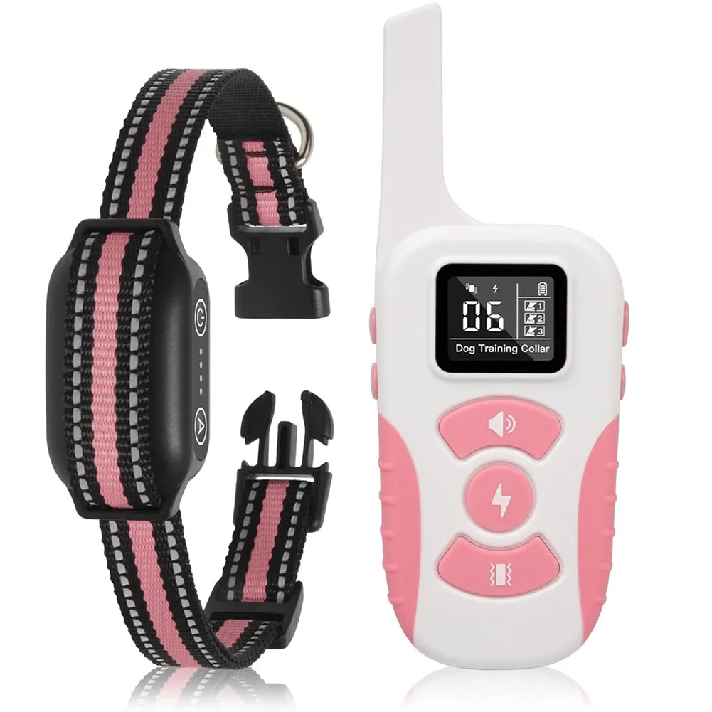 Dog Electric Training Collar Rechargeable Dog Anti Bark Collar Electric Shock Training Dog Collar
Dog Electric Training Collar Rechargeable Dog Anti Bark Collar Electric Shock Training Dog Collar