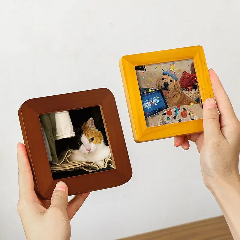 High-end photo frame setting table pet commemorative mini small photo frame square high-value setting table photo customization
High-end photo frame setting table pet commemorative mini small photo frame square high-value setting table photo customization
