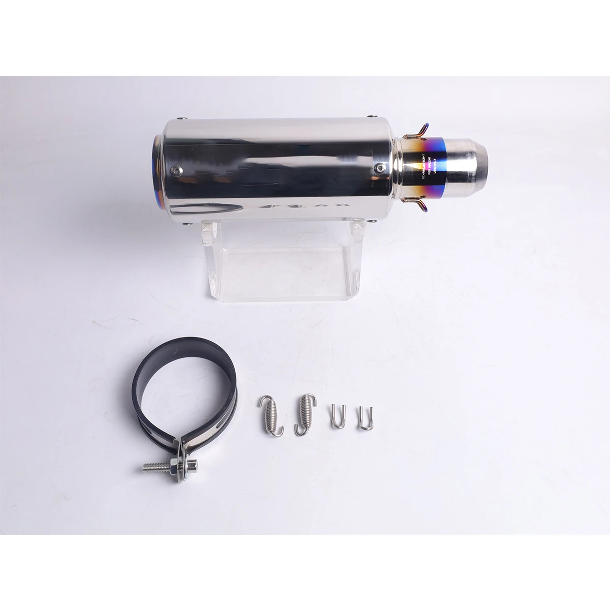 1 piece of stainless steel glossy small round mouth universal motorcycle exhaust pipe with a diameter of 51MM, suitable for inst
1 piece of stainless steel glossy small round mouth universal motorcycle exhaust pipe with a diameter of 51MM, suitable for inst