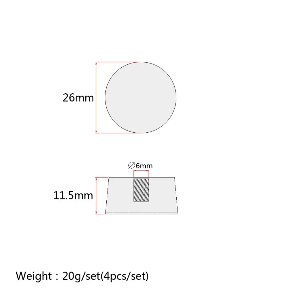 4 PCS/ Large Circle Knob Round Guitar Knobs Volume and Tone Electric Control Piece Set
4 PCS/ Large Circle Knob Round Guitar Knobs Volume and Tone Electric Control Piece Set