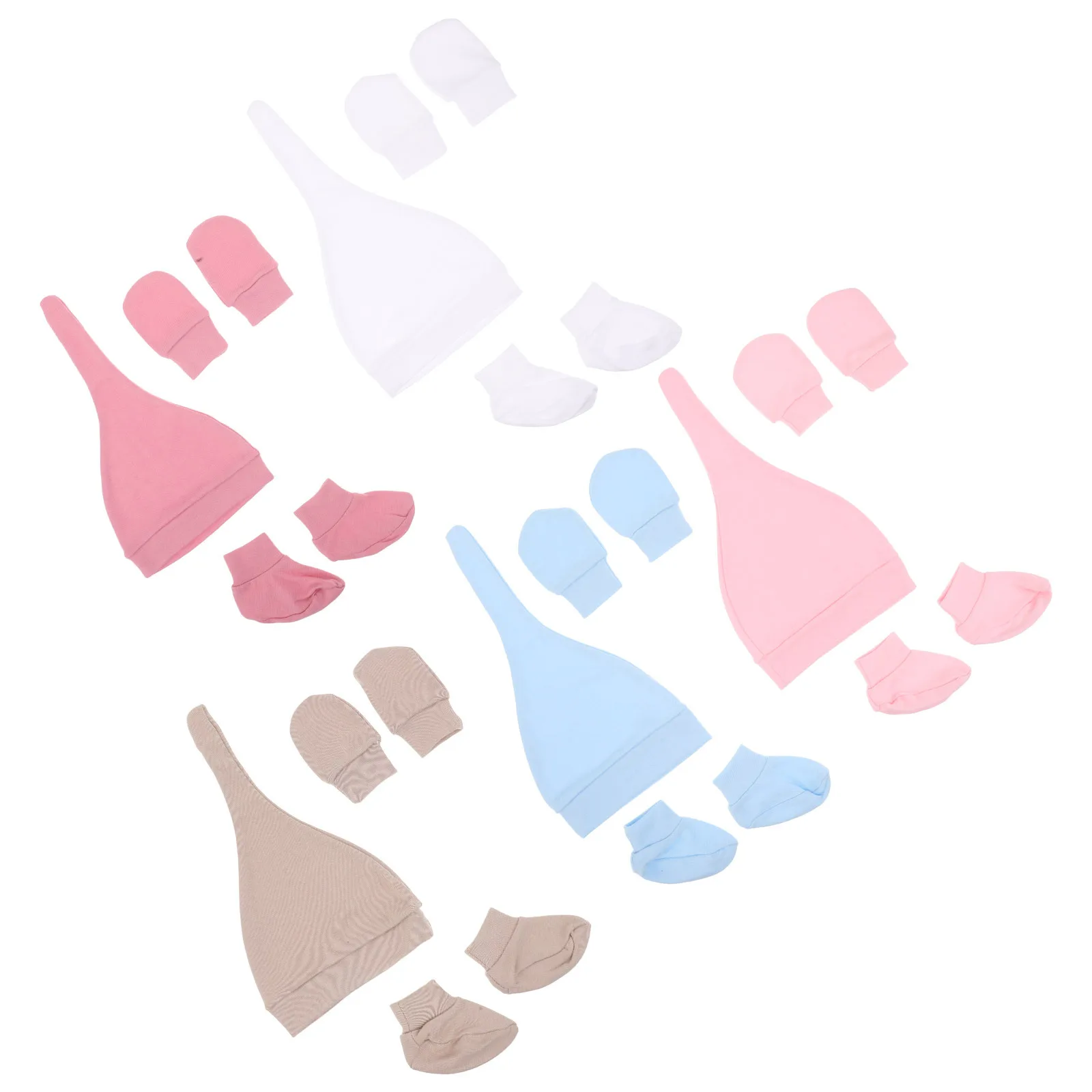 5 set Baby Hat Mittens Socks Set Newborn Caps Cotton Gloves Scratch-Proof Protection For Infants Boys Girls Daily Wear Sleep
5 set Baby Hat Mittens Socks Set Newborn Caps Cotton Gloves Scratch-Proof Protection For Infants Boys Girls Daily Wear Sleep