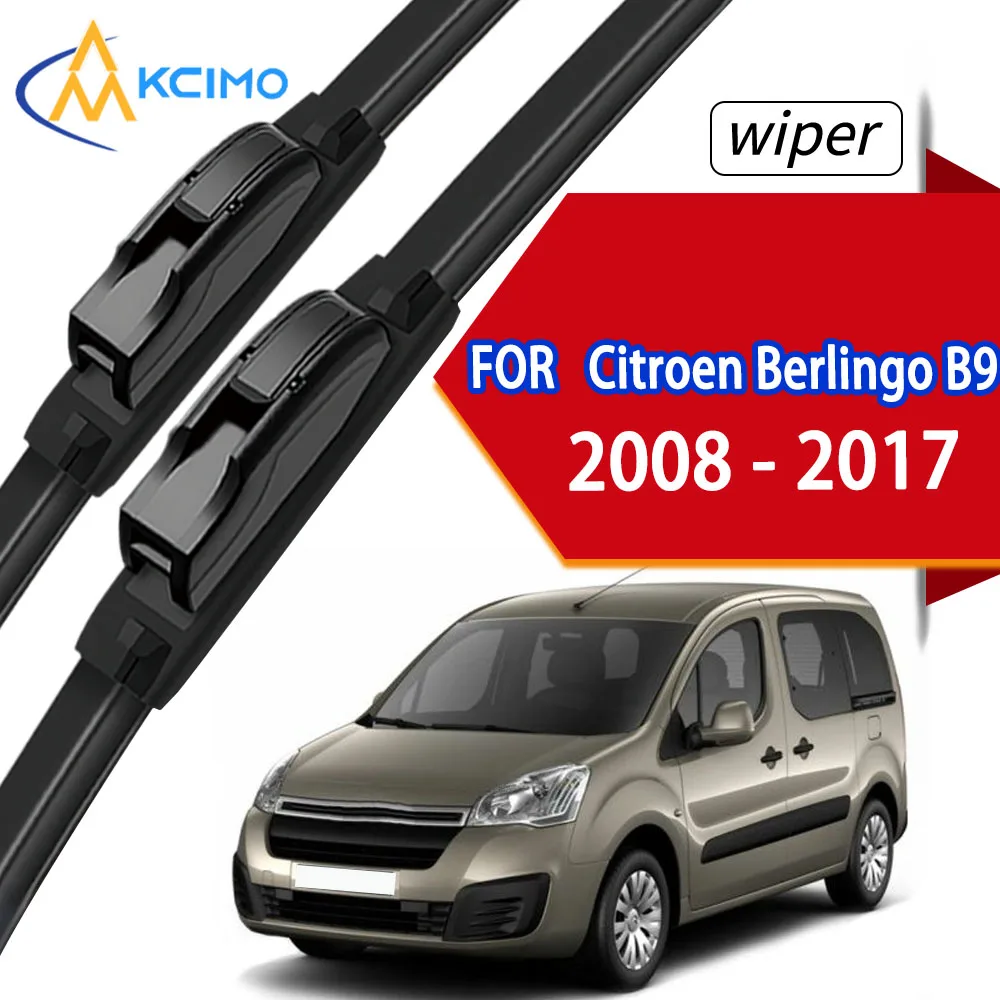 2pcs For Citroen Berlingo B9 2008 - 2017 Front Windshield Wiper Blades Windscreen Window Accessories
2pcs For Citroen Berlingo B9 2008 - 2017 Front Windshield Wiper Blades Windscreen Window Accessories