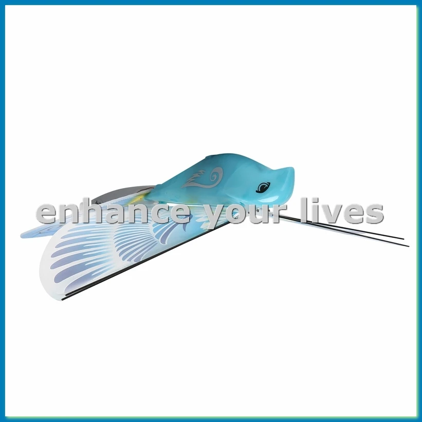 Remote-Controlled Bird Simulation Flapping-Wing Flight Pigeon Induction Bird Electric Eagle Remote Control Bird Blue-A12I
Remote-Controlled Bird Simulation Flapping-Wing Flight Pigeon Induction Bird Electric Eagle Remote Control Bird Blue-A12I