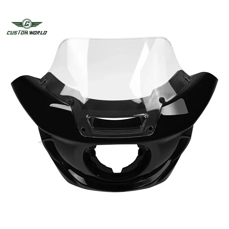 Motorcycle Clube Style Headlight Fairing for Softail Dyna Softail Street Bob Low Rider Fat Bob 2018-2023
Motorcycle Clube Style Headlight Fairing for Softail Dyna Softail Street Bob Low Rider Fat Bob 2018-2023