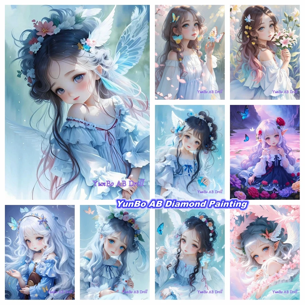 Cartoon Fairy Baby Elf DIY AB Drill Diamond Art Painting Embroidery Cross Stitch Rhinestones Beauty Butterfly Flower Home Decor
Cartoon Fairy Baby Elf DIY AB Drill Diamond Art Painting Embroidery Cross Stitch Rhinestones Beauty Butterfly Flower Home Decor