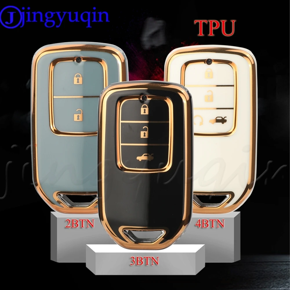 JYQ 2/3/4BTN TPU Remote Car Key Case Cover For Honda CRV CR-V Fit Civic Accord HR-V HRV City Odyssey XR-V Auto Accessories
JYQ 2/3/4BTN TPU Remote Car Key Case Cover For Honda CRV CR-V Fit Civic Accord HR-V HRV City Odyssey XR-V Auto Accessories