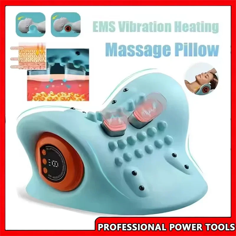 Electric Cervical Massager Neck Stretcher Chiropractic Traction Head Acupoint Massage Pillow Shouder Body Massager
Electric Cervical Massager Neck Stretcher Chiropractic Traction Head Acupoint Massage Pillow Shouder Body Massager