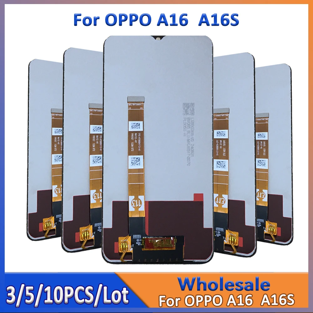 Оптовая продажа, 3/5/10 шт./лот для Oppo A16, ЖК-экран в сборе с сенсорным дигитайзером для OPPO A16S, запасные части для мобильного телефона
Оптовая продажа, 3/5/10 шт./лот для Oppo A16, ЖК-экран в сборе с сенсорным дигитайзером для OPPO A16S, запасные части для мобильного телефона