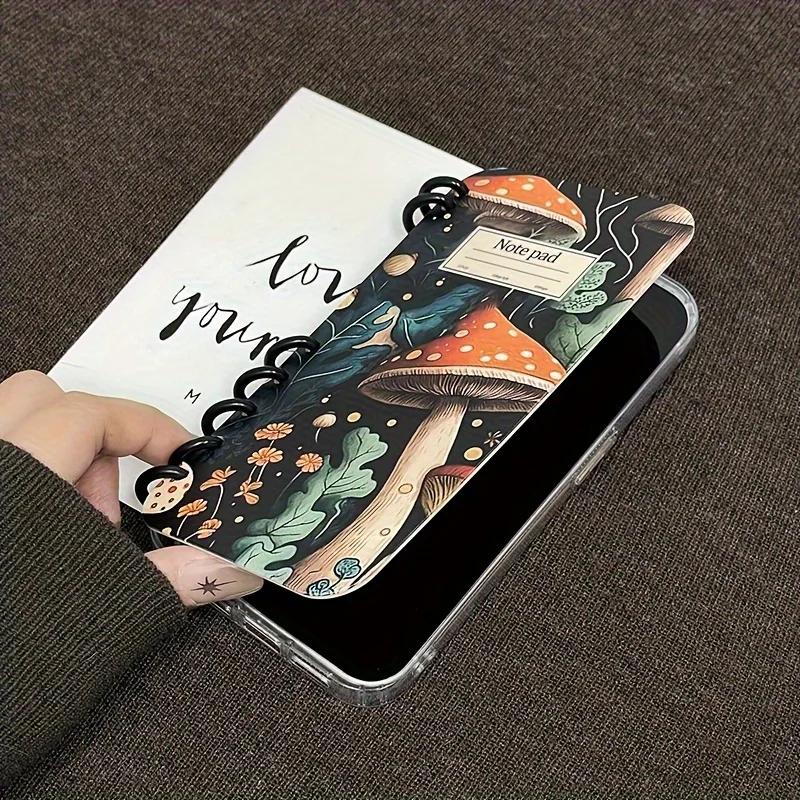 Mushroom and seaweed printed flip style phone case suitable for iPhone 17 16 15 14 13 12 11Pro/Max/Plus anti drop and shockproof
Mushroom and seaweed printed flip style phone case suitable for iPhone 17 16 15 14 13 12 11Pro/Max/Plus anti drop and shockproof
