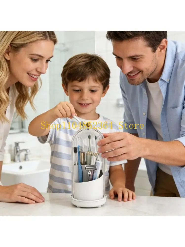 652F Secure Anti Slip Toothbrush Holder Rotatable For Efficient Drainage In Bathroom
652F Secure Anti Slip Toothbrush Holder Rotatable For Efficient Drainage In Bathroom