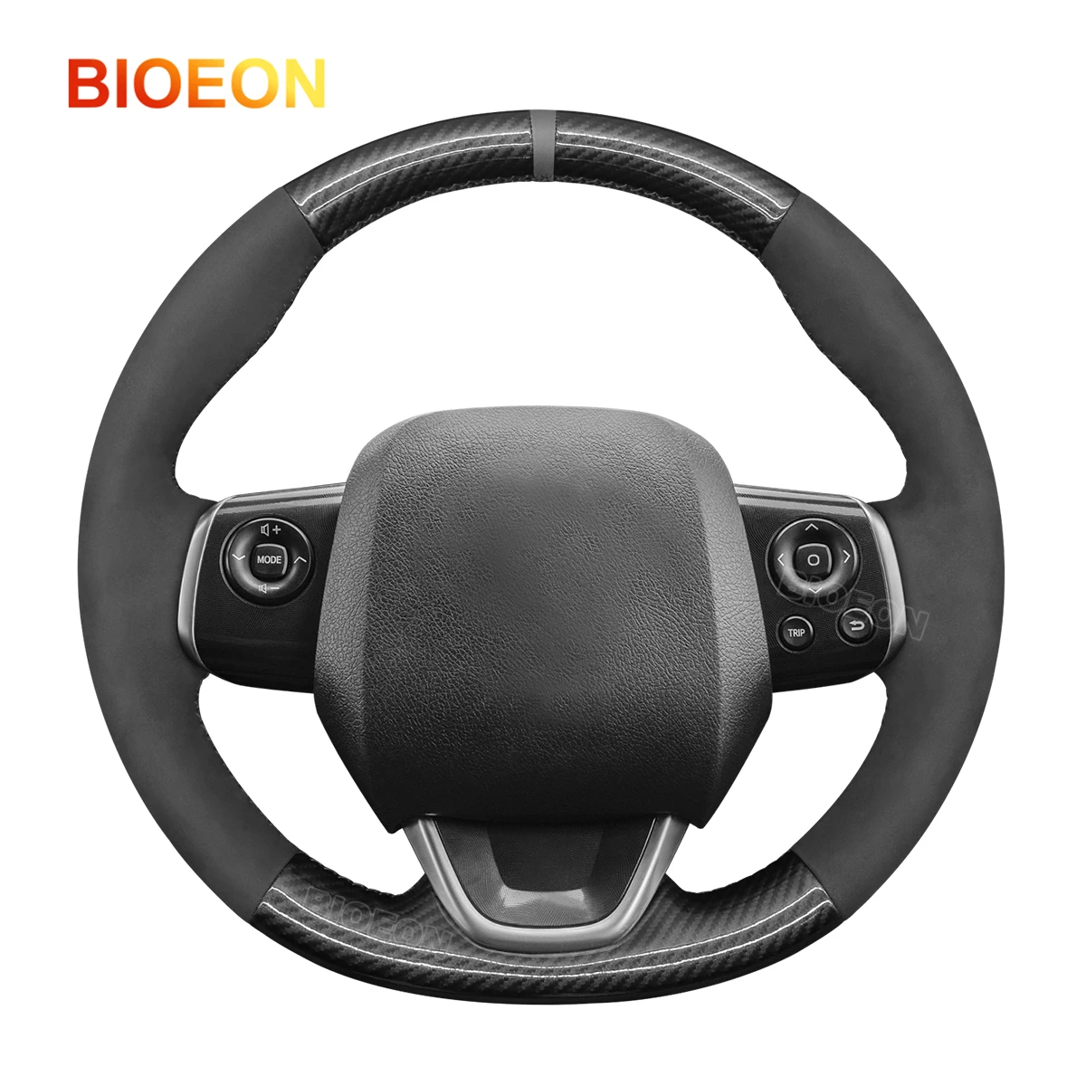 Bioeon PU Замшевые чехлы на руль автомобиля из углеродного волокна для Toyota Sienta 2015-2024
Bioeon PU Замшевые чехлы на руль автомобиля из углеродного волокна для Toyota Sienta 2015-2024