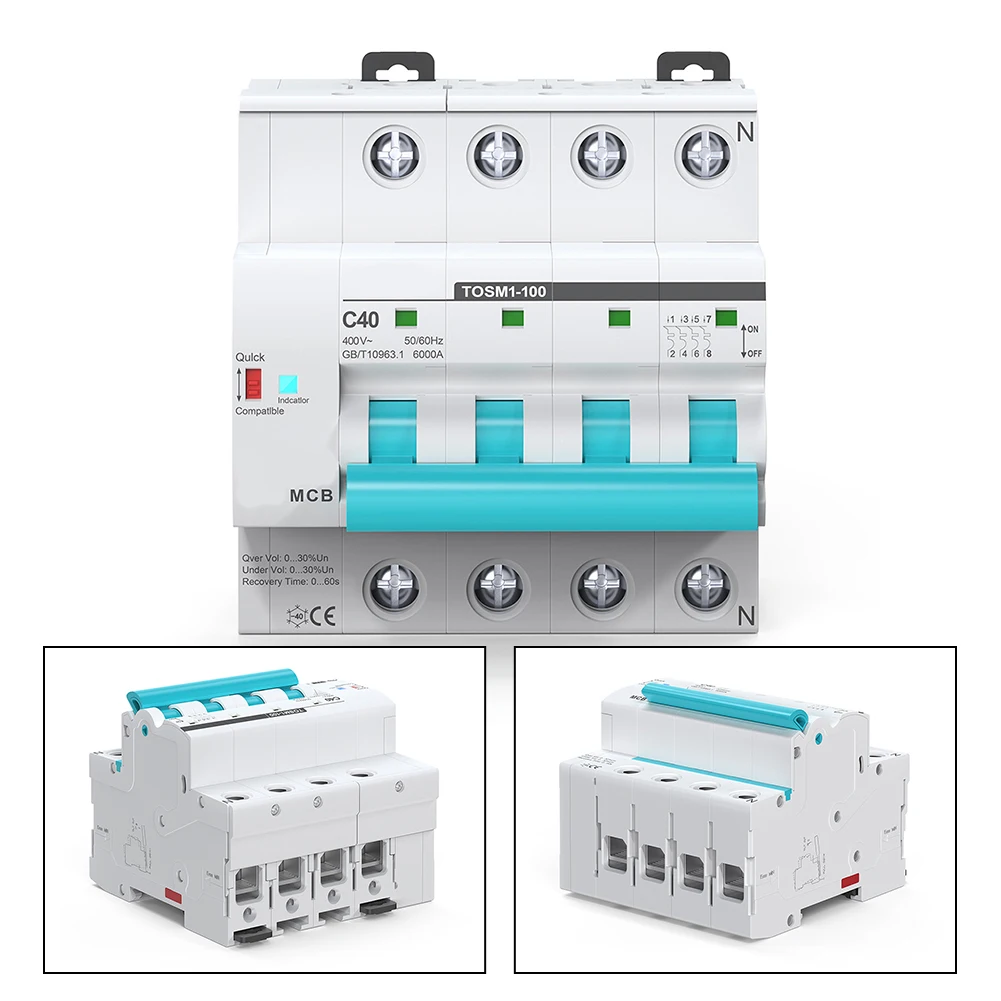 Circuit Breakers For Tuya MCB For WIFI Metering Circuit Breaker For Life Timer For Smart Remote Control User-friendly Install
Circuit Breakers For Tuya MCB For WIFI Metering Circuit Breaker For Life Timer For Smart Remote Control User-friendly Install