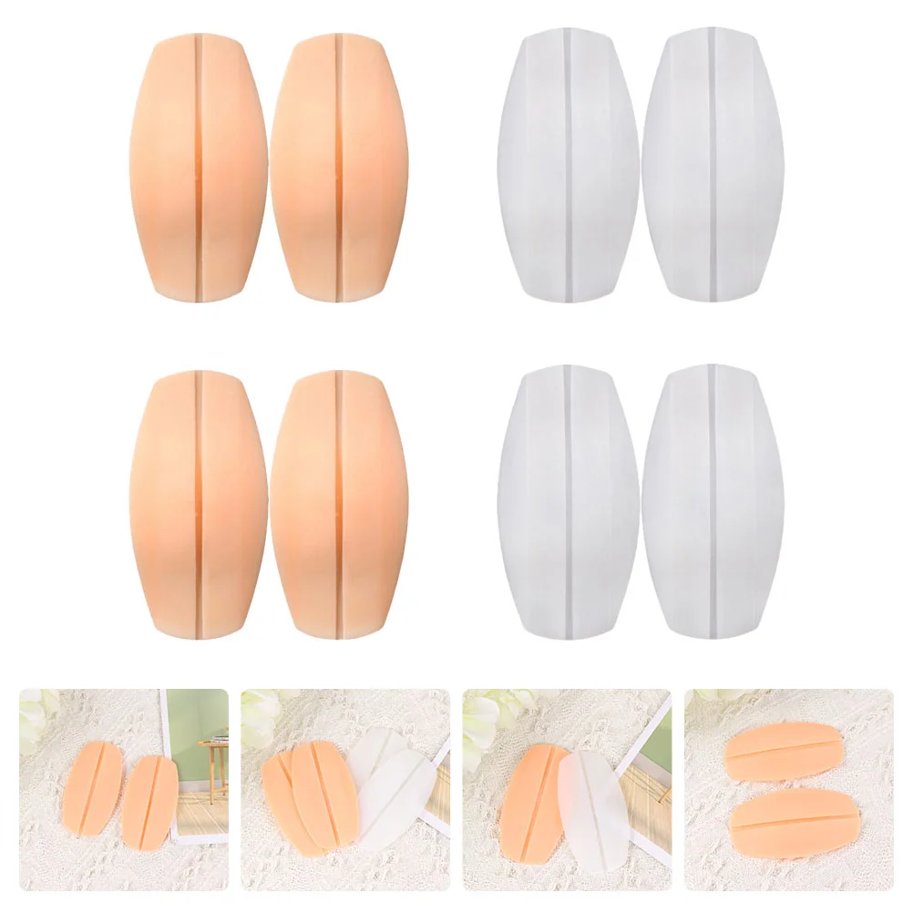8 Pcs Silicone Shoulder Pads Bra Strap Cushion for Pain Non-slip Protector Women Dent Silica Gel Holder Women's
8 Pcs Silicone Shoulder Pads Bra Strap Cushion for Pain Non-slip Protector Women Dent Silica Gel Holder Women's