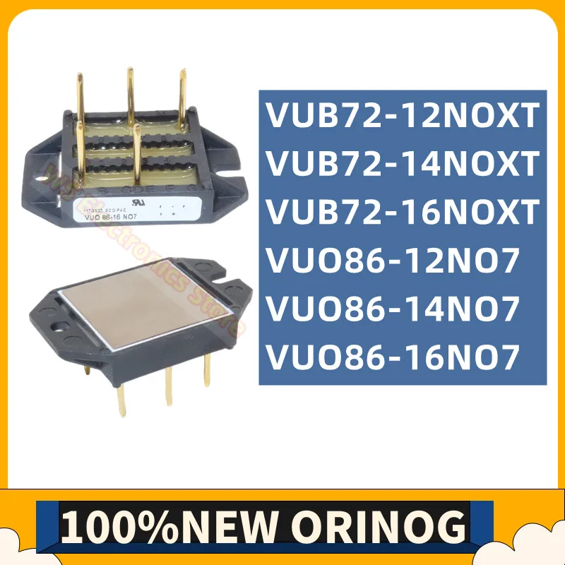 VUB72-12NOXT VUO86-16NO7 VUB72-14NOXT VUB72-16NOXT VUO86-14NO7 VUO86-12NO7 NEW AND ORIGINAL IGBT MODULE
VUB72-12NOXT VUO86-16NO7 VUB72-14NOXT VUB72-16NOXT VUO86-14NO7 VUO86-12NO7 NEW AND ORIGINAL IGBT MODULE