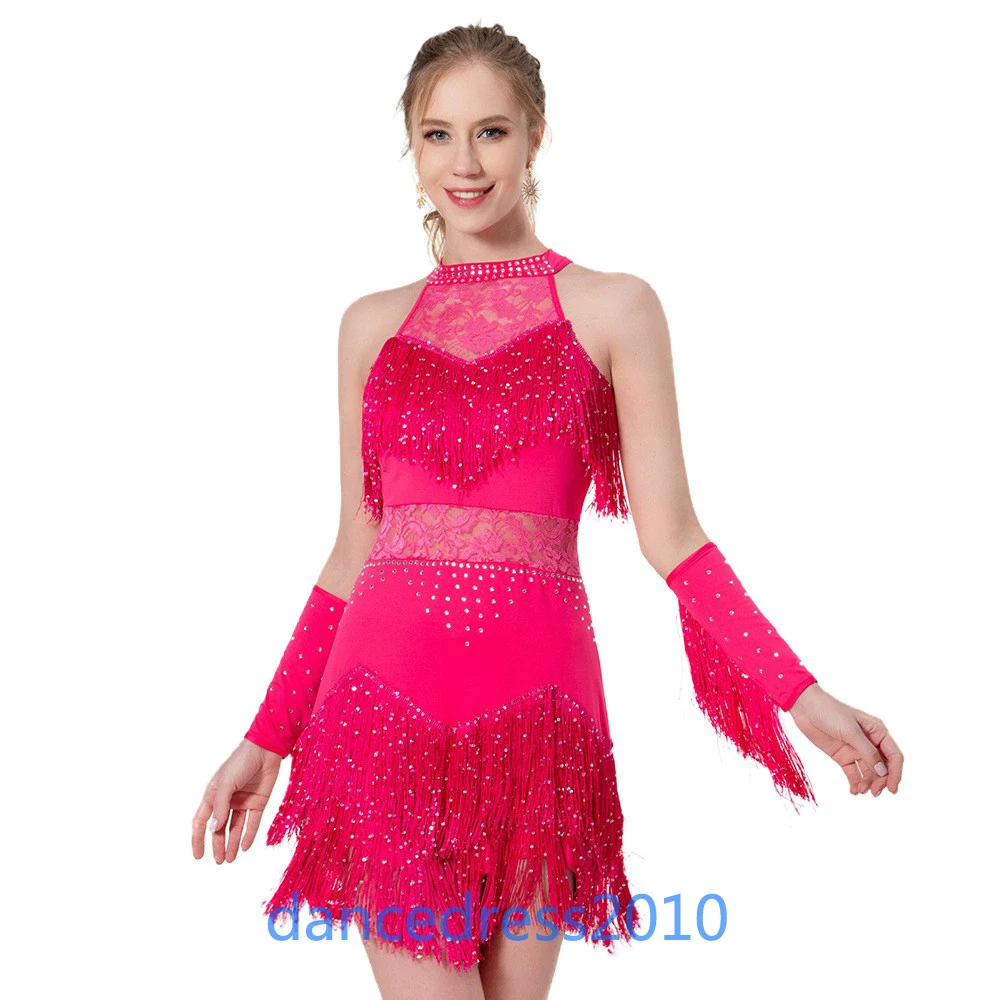 Latin Fringe Skirt High Neck Diamond-Studded Tango Ballroom Salsa Competition Dance Dress Women Girl Tassel Performance Costume
Latin Fringe Skirt High Neck Diamond-Studded Tango Ballroom Salsa Competition Dance Dress Women Girl Tassel Performance Costume
