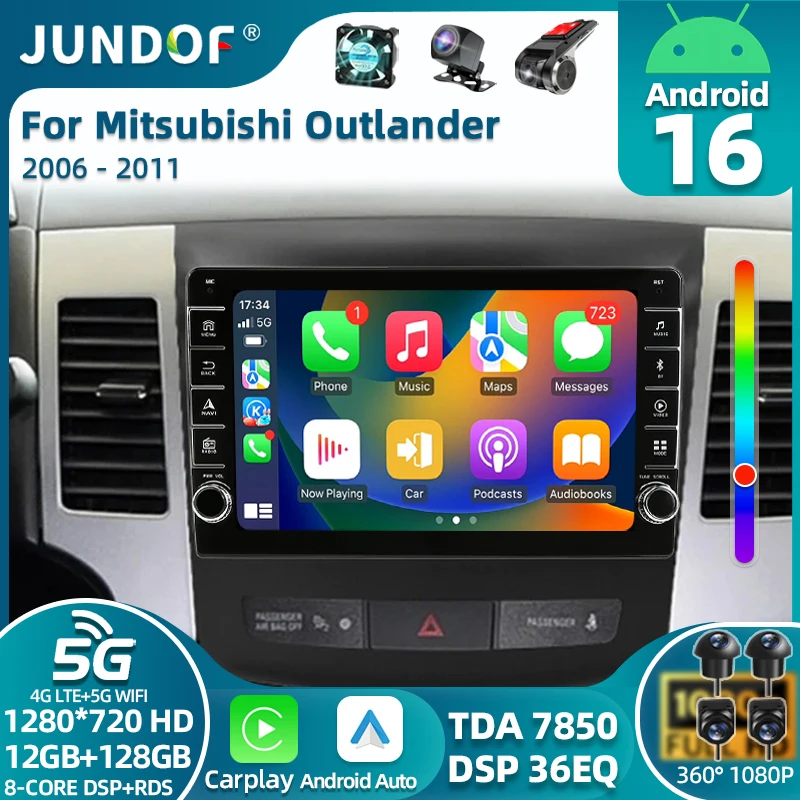 Android Auto Car Radio For Mitsubishi Outlander Xl 2 2005-2012 For Citroen C-Crosser Peugeot 4007 Multimedia Player 2din Carplay
Android Auto Car Radio For Mitsubishi Outlander Xl 2 2005-2012 For Citroen C-Crosser Peugeot 4007 Multimedia Player 2din Carplay