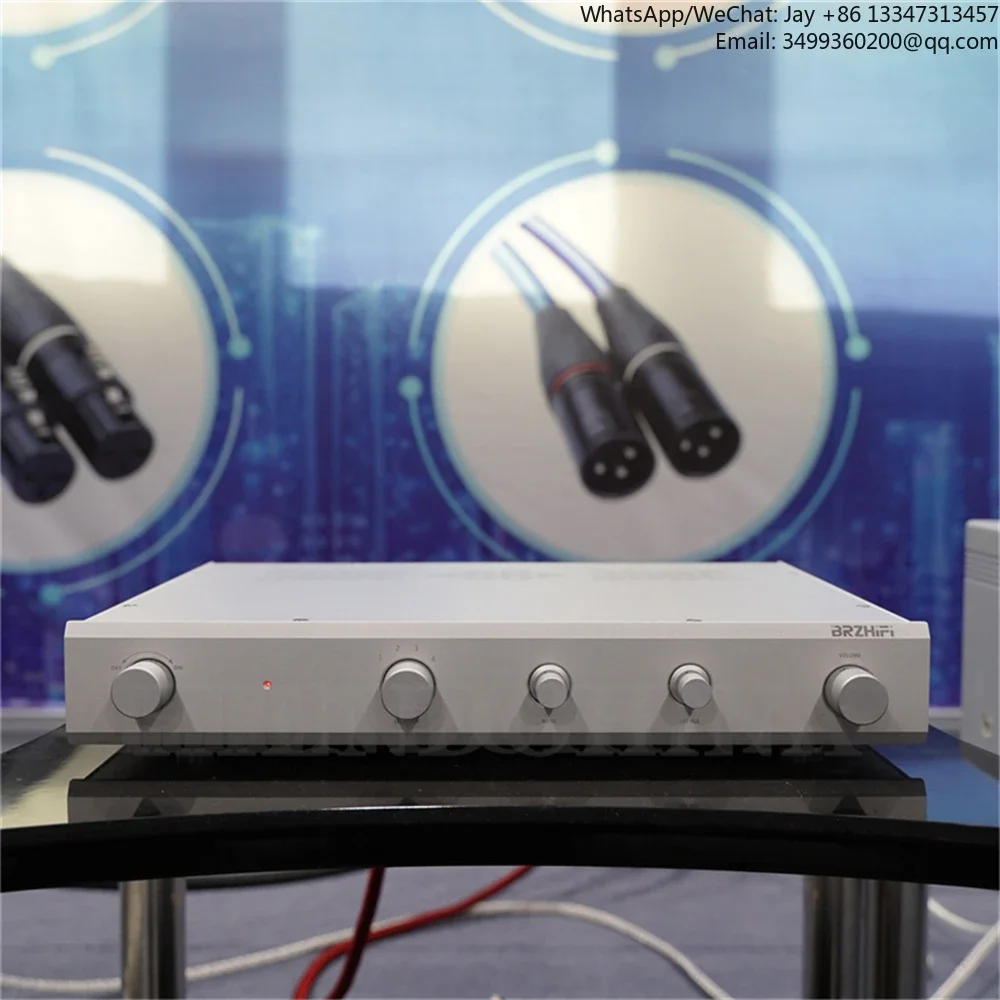 T-024 Reference/co Py MC22 Vacuum Tube Pre Amplifier HiFi Preamp JJ ECC83*3 Customized Transformer Hi-end Pre Amplifier
T-024 Reference/co Py MC22 Vacuum Tube Pre Amplifier HiFi Preamp JJ ECC83*3 Customized Transformer Hi-end Pre Amplifier