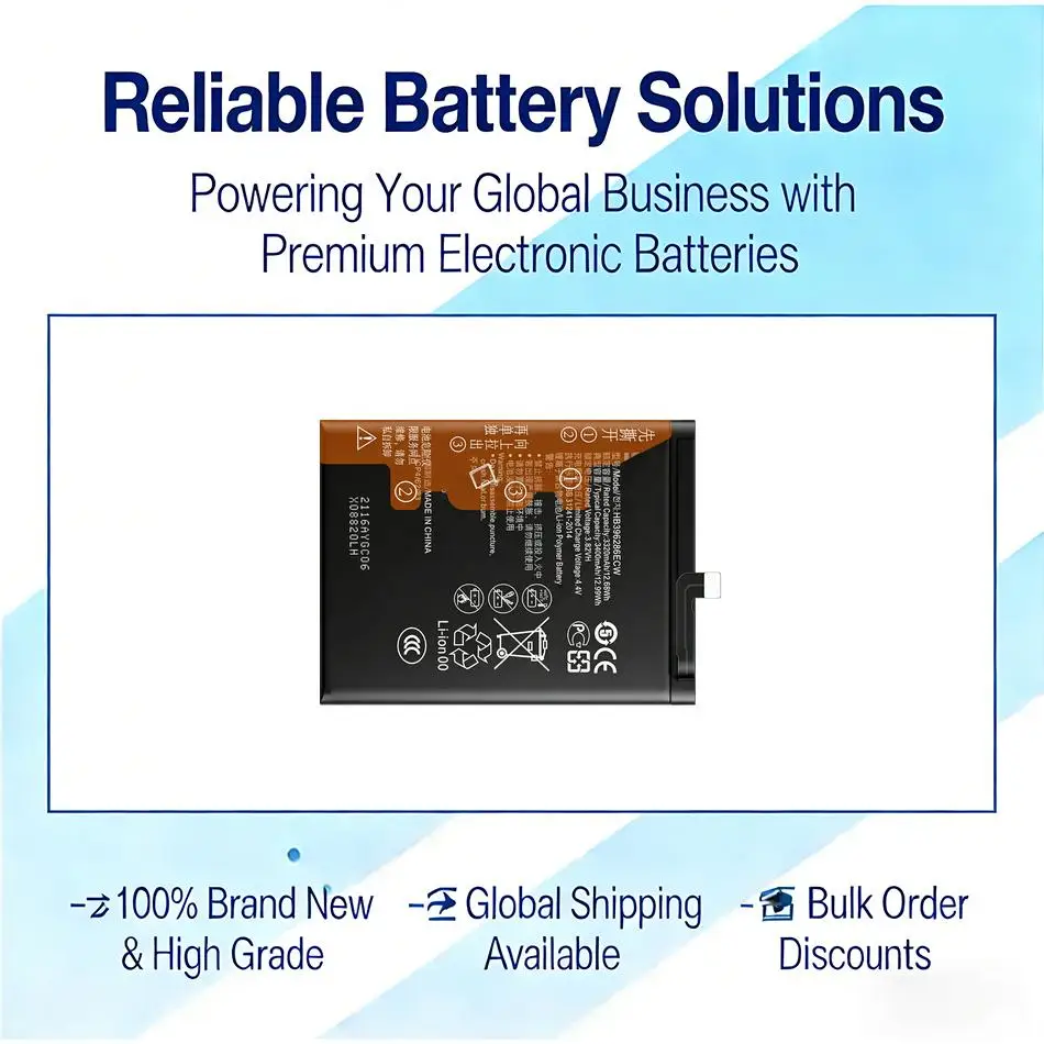 Battery HB396286ECW For Huawei Nova Lite 3 For Honor 10 Lite 20 Lite 10i 20i P for Smart 2019 2020 Pot-LX1 Pot-LX1RUA Enjoy 9S
Battery HB396286ECW For Huawei Nova Lite 3 For Honor 10 Lite 20 Lite 10i 20i P for Smart 2019 2020 Pot-LX1 Pot-LX1RUA Enjoy 9S
