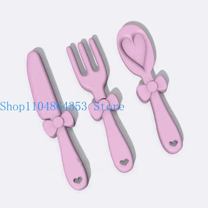 652F Silicone Bowknot Love Knife Fork Spoon Decoration Molds with Hole Keychain Mold DIY Pendant Epoxy Crafting Molds
652F Silicone Bowknot Love Knife Fork Spoon Decoration Molds with Hole Keychain Mold DIY Pendant Epoxy Crafting Molds
