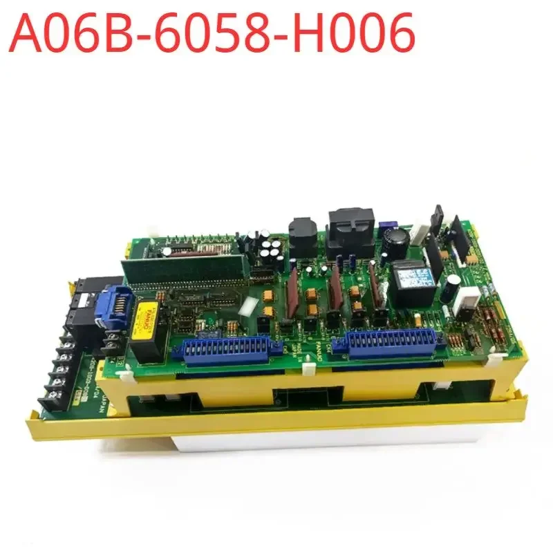 A06B-6058-H006 Second-hand tested ok Servo Drive in good Condition
A06B-6058-H006 Second-hand tested ok Servo Drive in good Condition