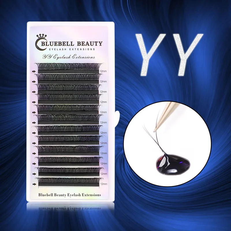 Bluebell YY-образные черные ресницы для наращивания, двухсторонние Ресницы C/D, изогнутые, высокого качества
Bluebell YY-образные черные ресницы для наращивания, двухсторонние Ресницы C/D, изогнутые, высокого качества