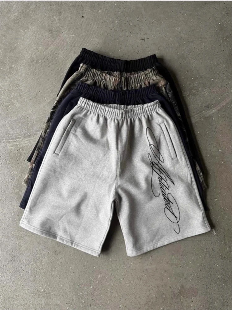 HOUZHOU American Style Retro Washed Print Casual Shorts Loose-Fit Streetwear Straight-Leg Pants Summer Y2k Jogging Shorts
HOUZHOU American Style Retro Washed Print Casual Shorts Loose-Fit Streetwear Straight-Leg Pants Summer Y2k Jogging Shorts