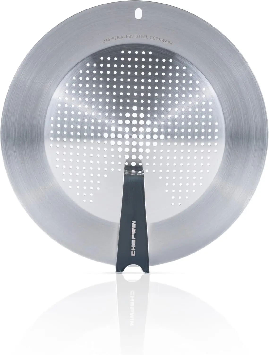 CHEFWIN Self-Standing Universal Lid for Pots and Pans – 7 to 12 Inch Fit – 316 Stainless Steel, Steam Vent, Dishwasher
CHEFWIN Self-Standing Universal Lid for Pots and Pans – 7 to 12 Inch Fit – 316 Stainless Steel, Steam Vent, Dishwasher