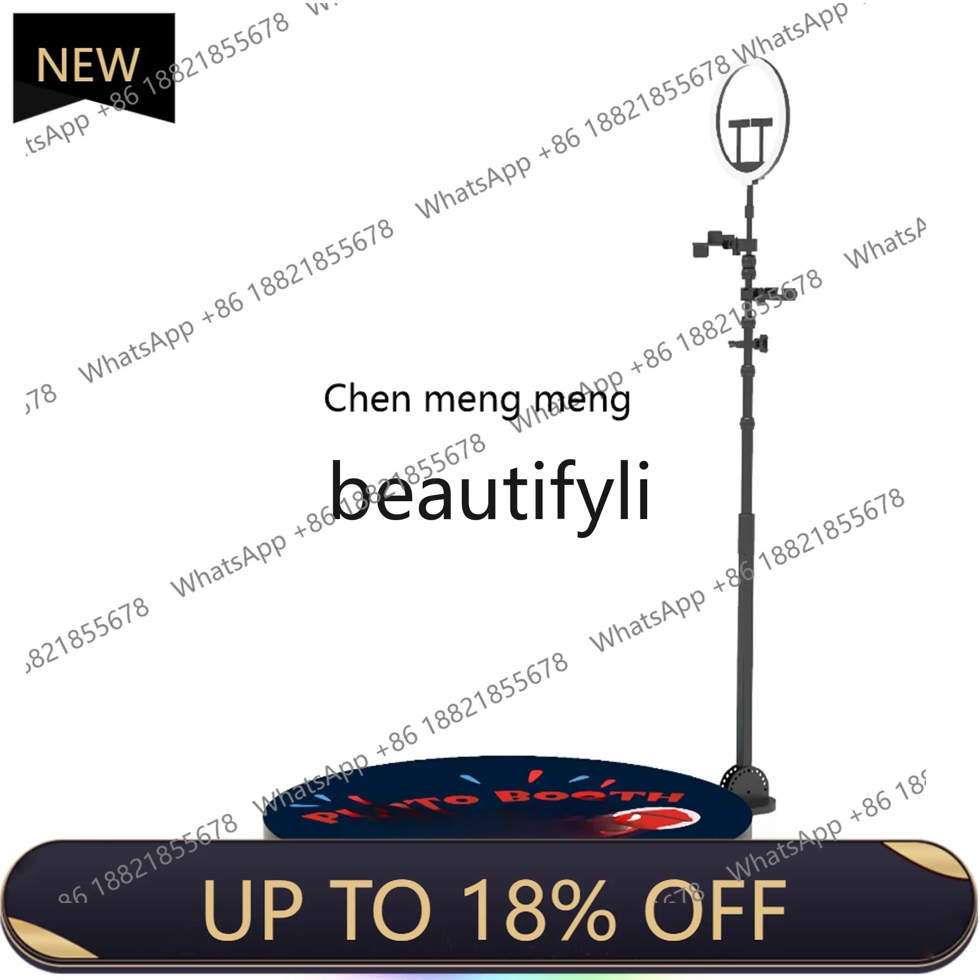 Z189 Rotating selfie table live broadcast ring auction table 360 degree surround shooting new products
Z189 Rotating selfie table live broadcast ring auction table 360 degree surround shooting new products